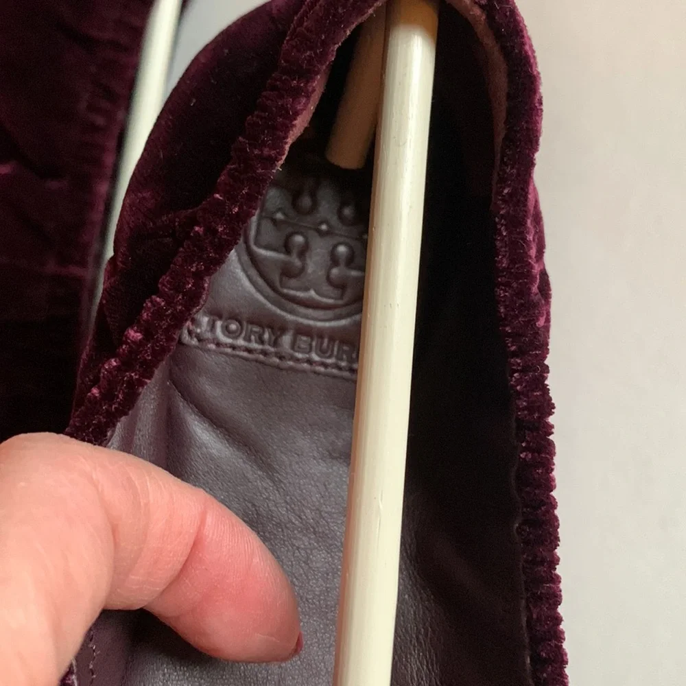 Tory Burch velvet flats